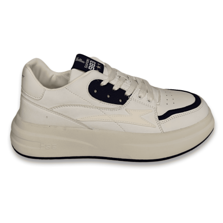 Zapatilla urbana importado cuero PU