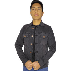 Casaca de Jean para Hombre - Moderna, Resistente y a la Moda